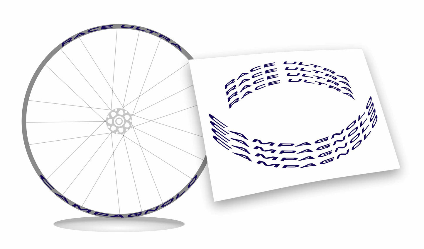 Adesivi campagnolo ultra race colore personalizzato