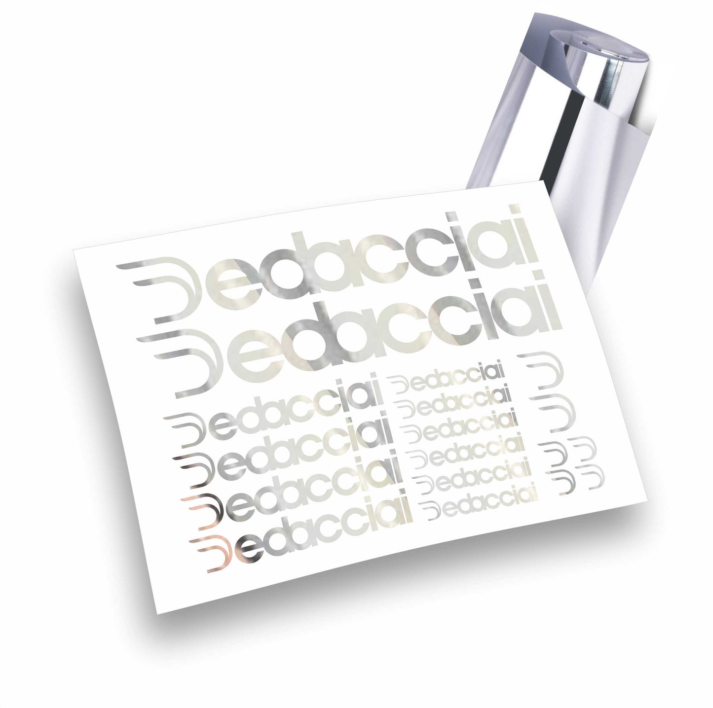 DEDACCIAI kit adesivi per bici da corsa completo 18 pezzi