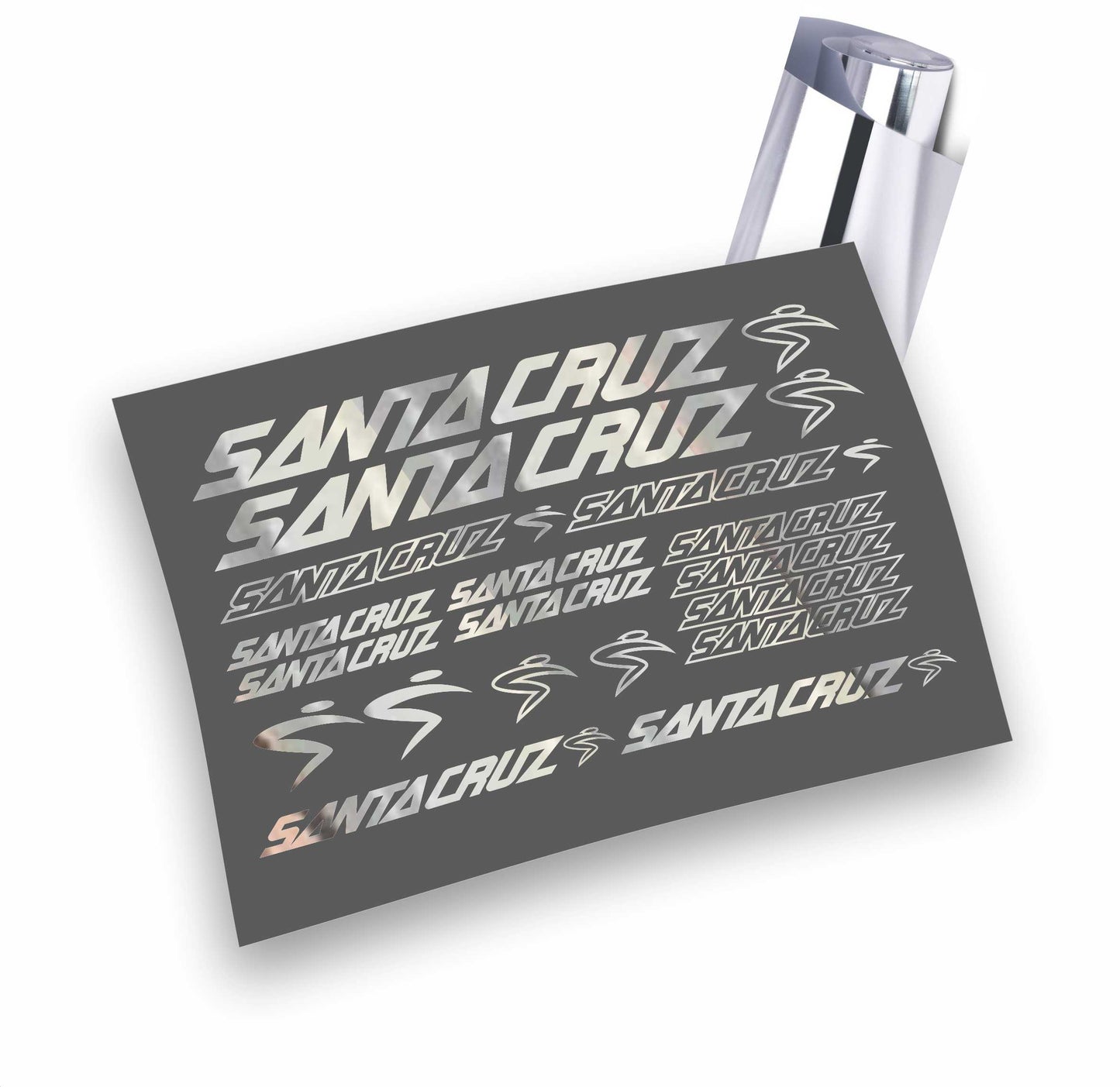 Santa Cruz kit adesivi per mountain bike e bici da corsa completo 18 pezzi