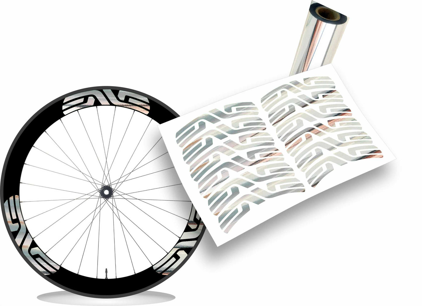 Enve kit adesivi cerchi colore personalizzato