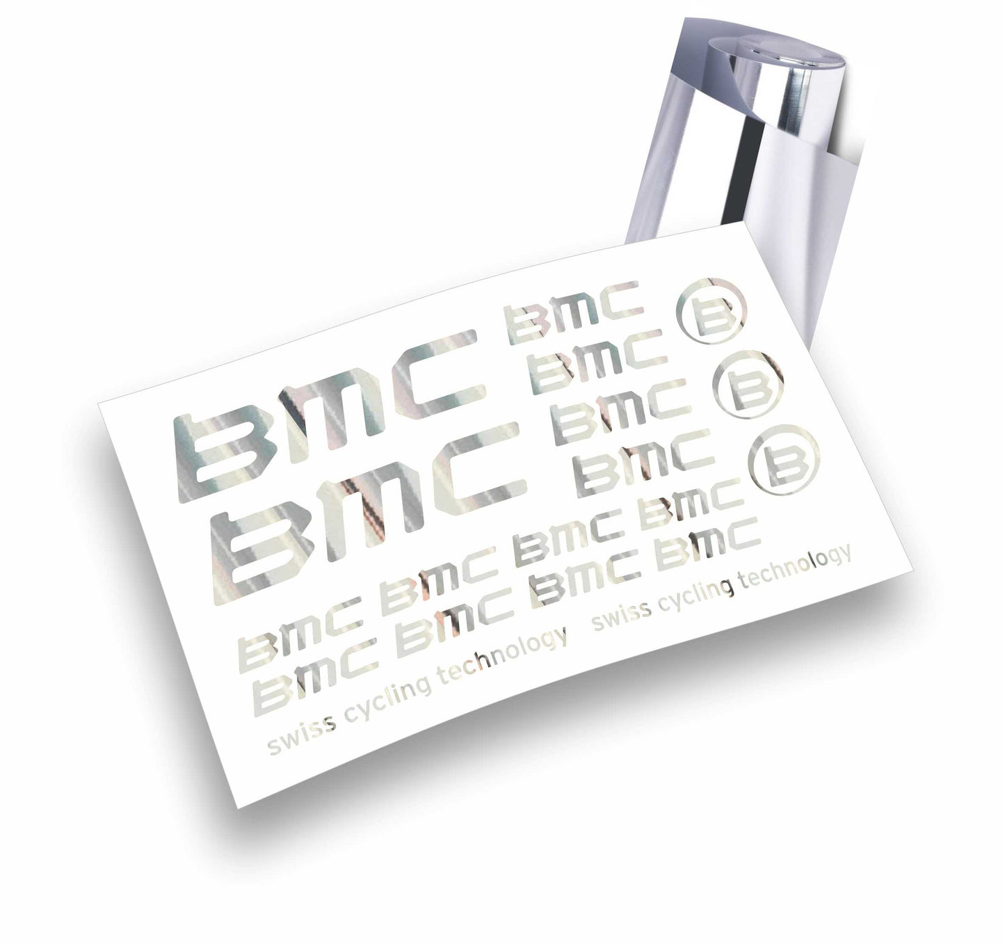 Kit adesivi bici telaio BMC SWISS CYCLING TECHNOLOGY bdc mtb colori a scelta 19PEZZI