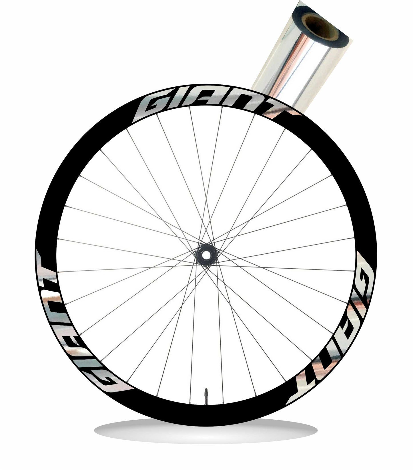 Giant adesivi cerchio personalizzati