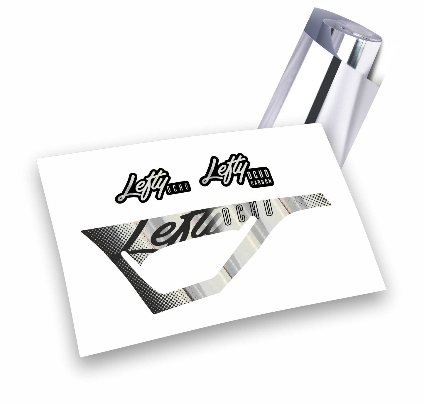 Lefty Ocho kit completo adesivi per forcella e parastelo
