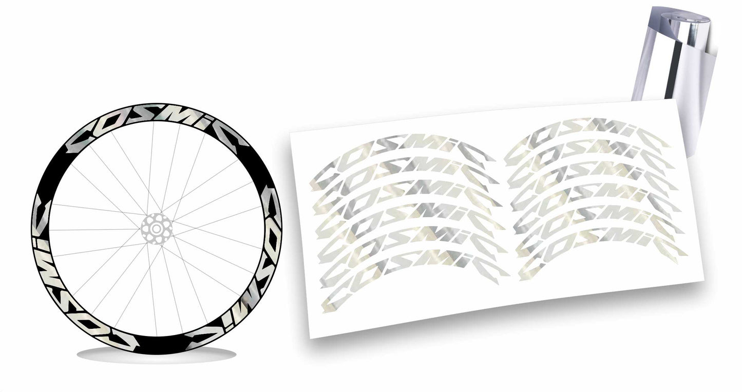 mavic COSMIC 40mm kit adesivi stickers per ruote