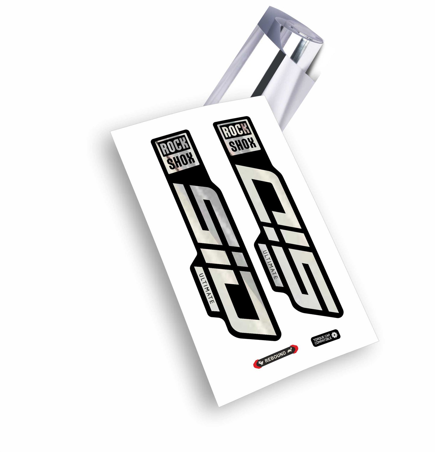 Rock shox Sid ultimate rd 2p 3p 29'' 120mm boost adesivi forcella bicicletta