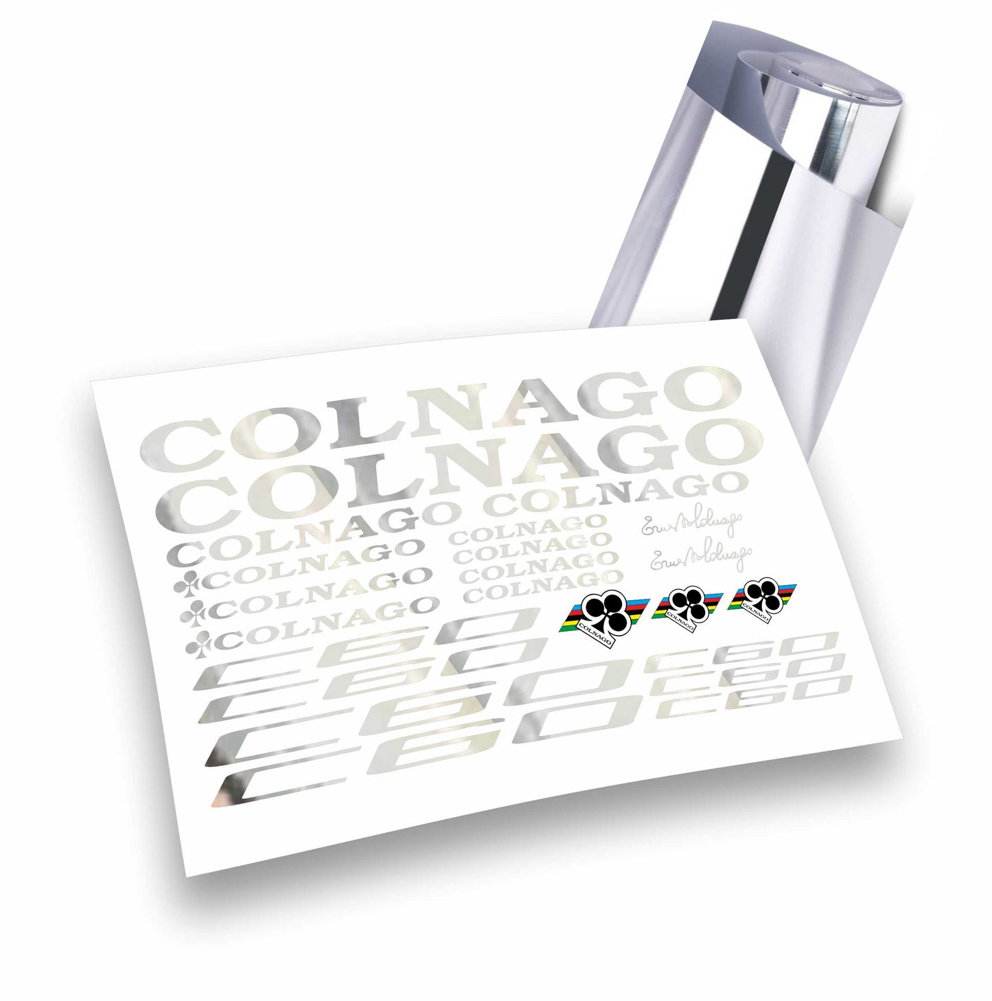 Colnago C60 kit adesivi completo 23 pezzi per bici da corsa