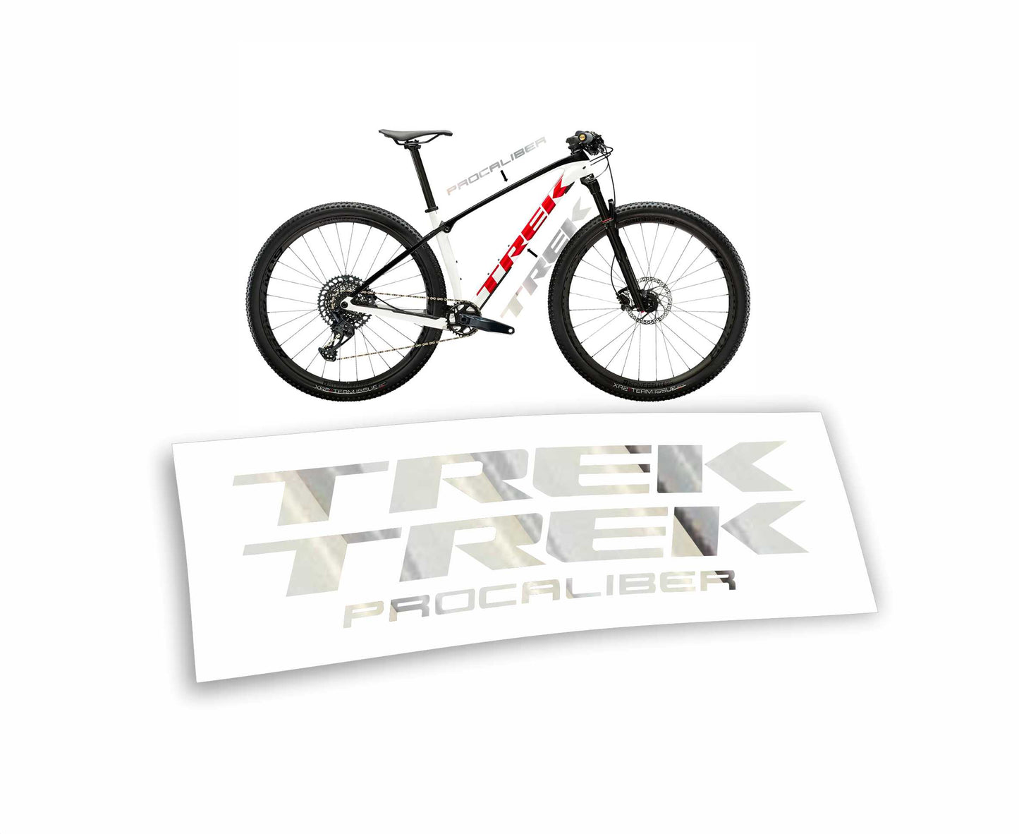 Trek Procaliber kit adesivi bicicletta colore personalizzato