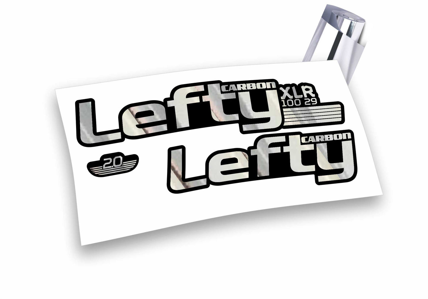 Lefty XLR Carbon 100 29 anno 2017 - Kit adesivi forcella personalizzabile