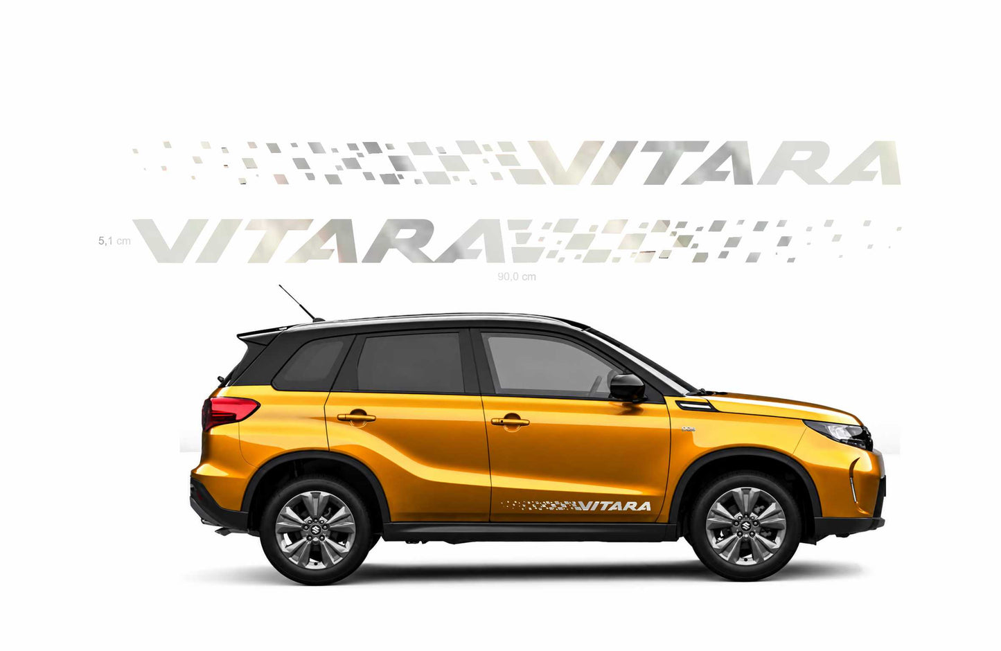 Suzuki Vitara Dissolvenza kit adesivi stickers auto colore personalizzato