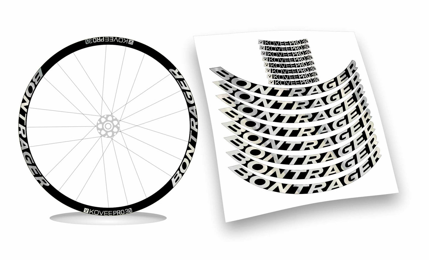 Bontrager kovee pro 30 kit adesivi