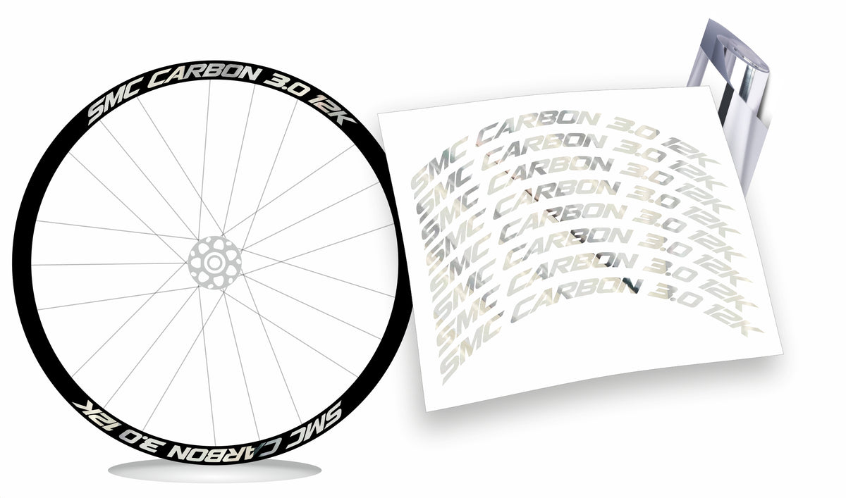 SMC Carbon 3.0 12K kit adesivi personalizzati