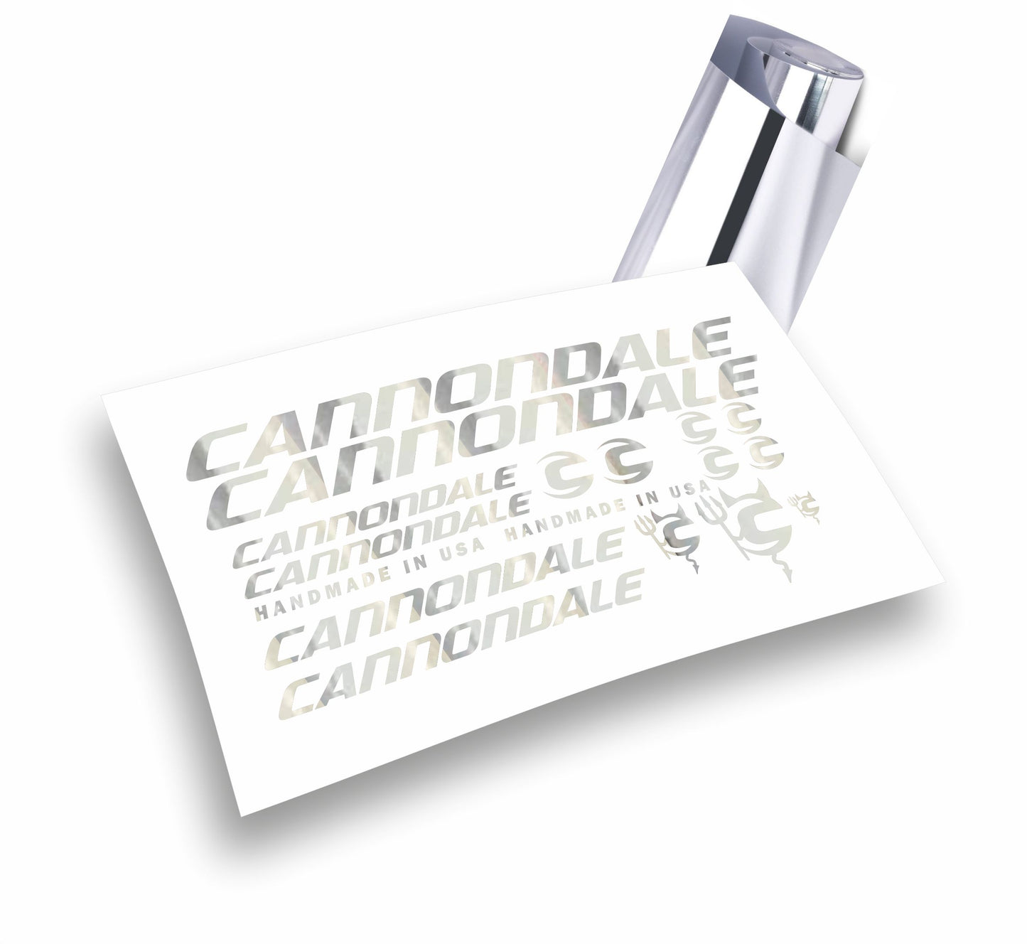 Cannondale kit adesivi per mountain bike completo 14 pezzi