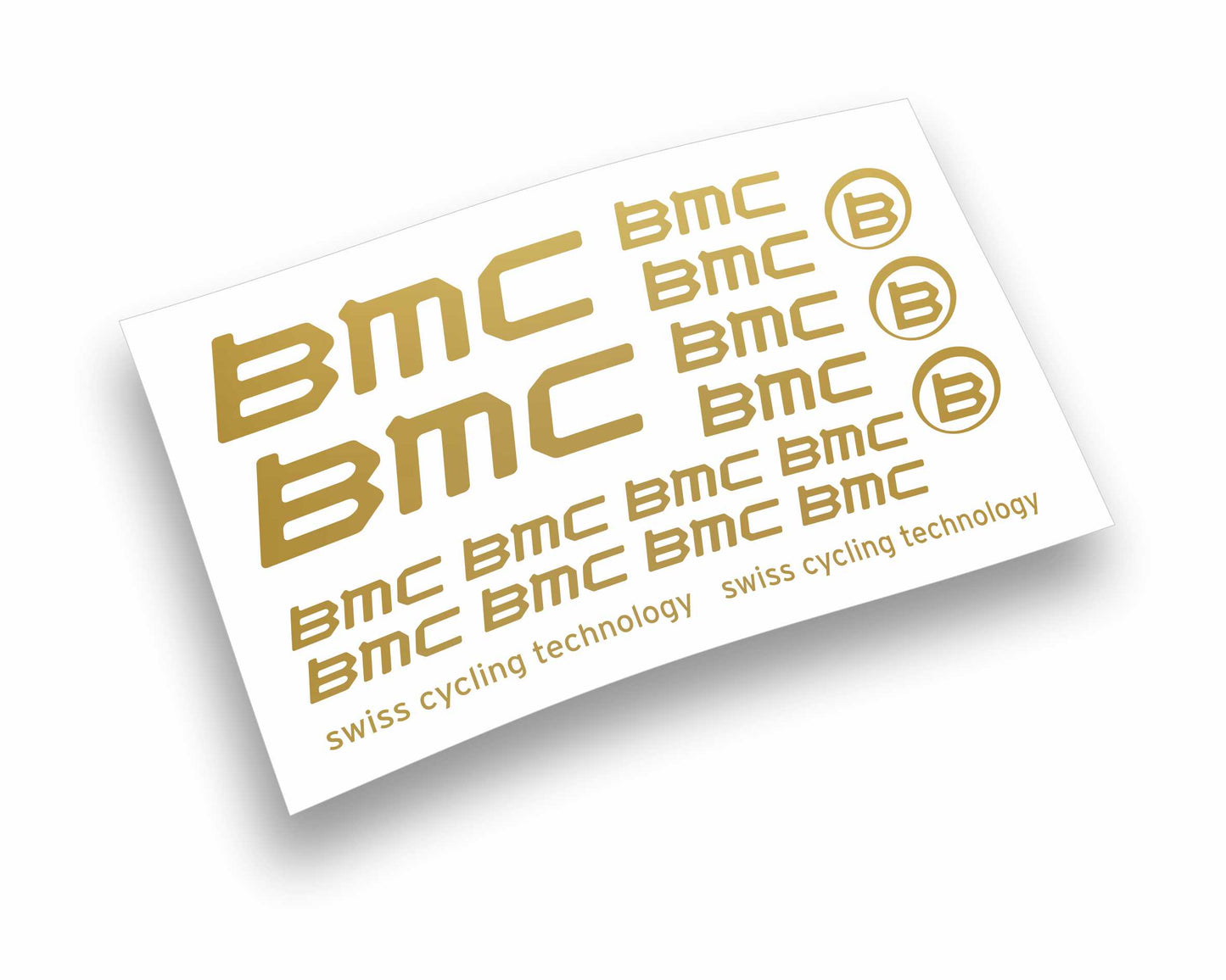Kit adesivi bici telaio BMC SWISS CYCLING TECHNOLOGY bdc mtb colori a scelta 19PEZZI