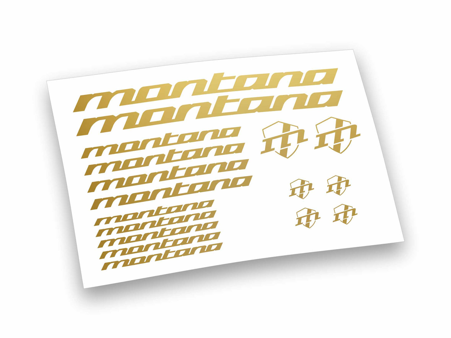 Montana kit adesivi per mountain bike e bici da corsa completo 17 pezzi