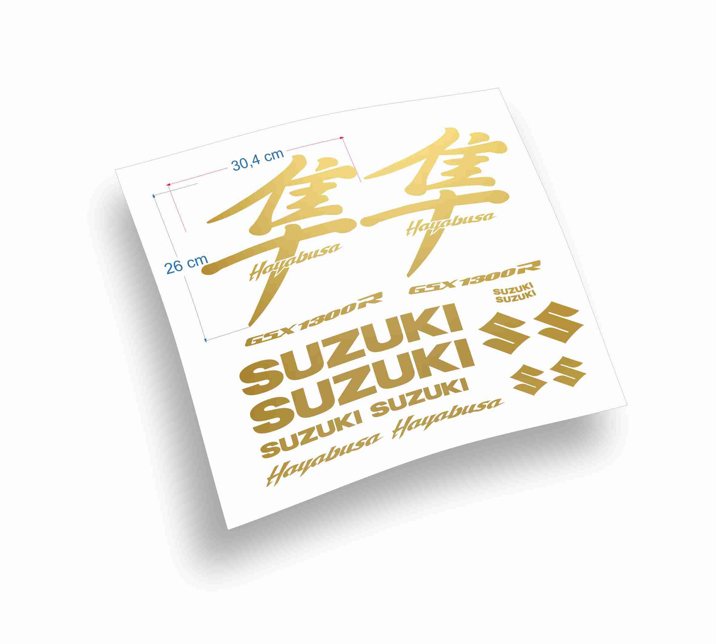 Suzuki Yayabusa Gsx1300R kit adesivi personalizzati
