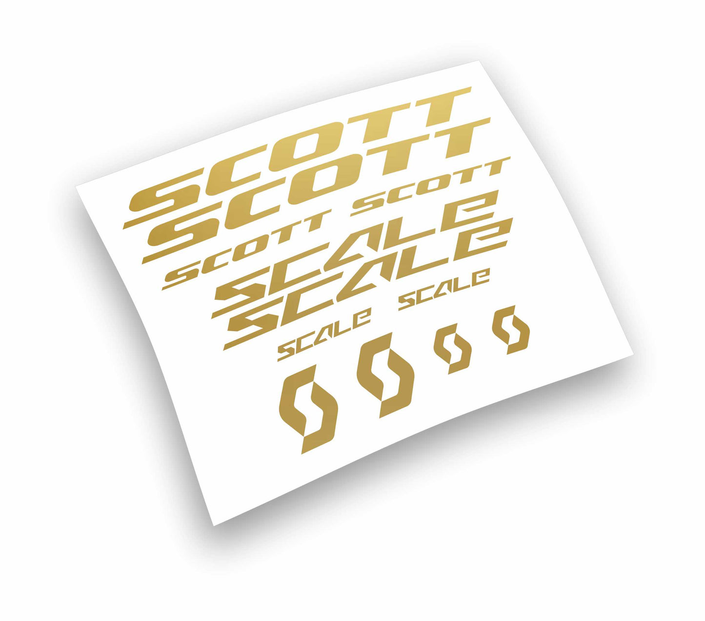 Scott Scale kit adesivi colori a scelta 12 pz bicicletta mtb