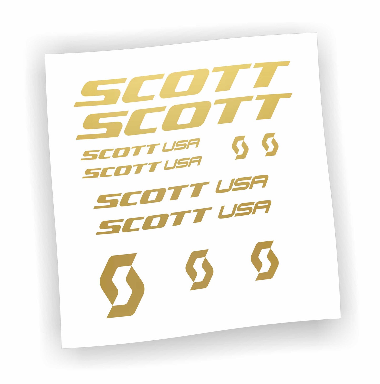 Kit adesivi/stickers bicicletta scott usa colori a scelta 11pz bicicletta mtb bdc