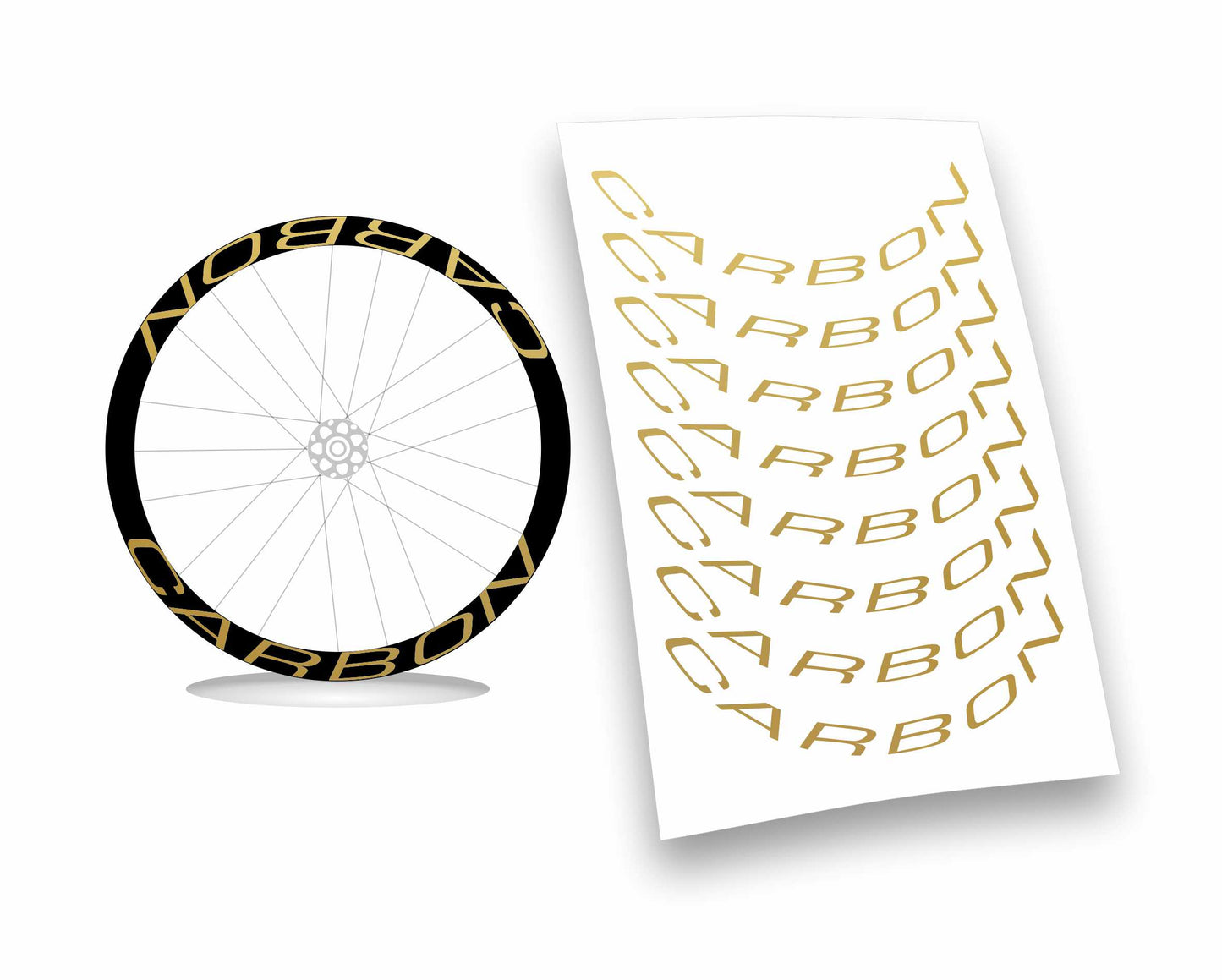 Carbon kit adesivi personalizzati