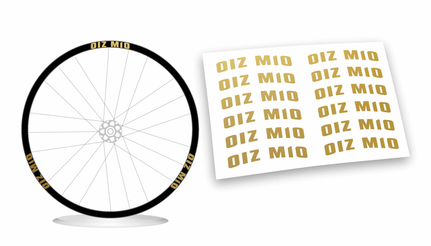 Oiz m10 Orbea adesivi ruote colore personalizzato