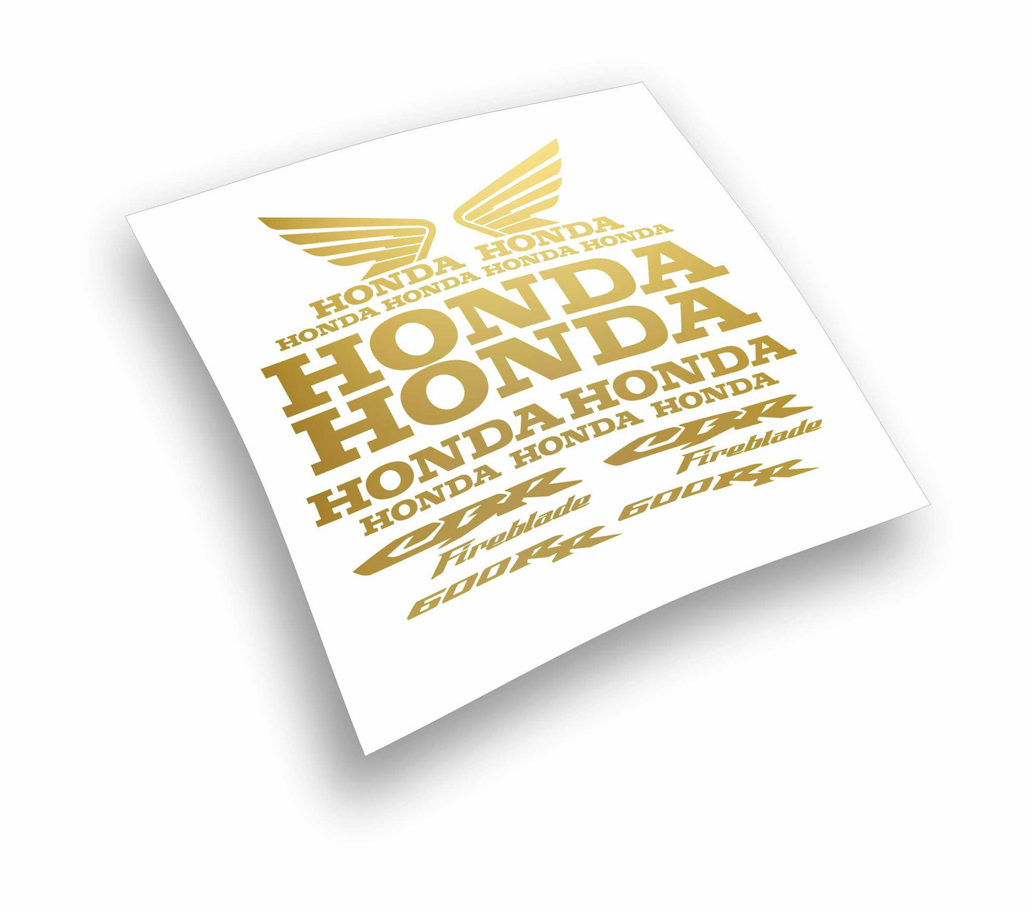 kit adesivi decals moto honda CBR fireblade 600 RR colore personalizzato