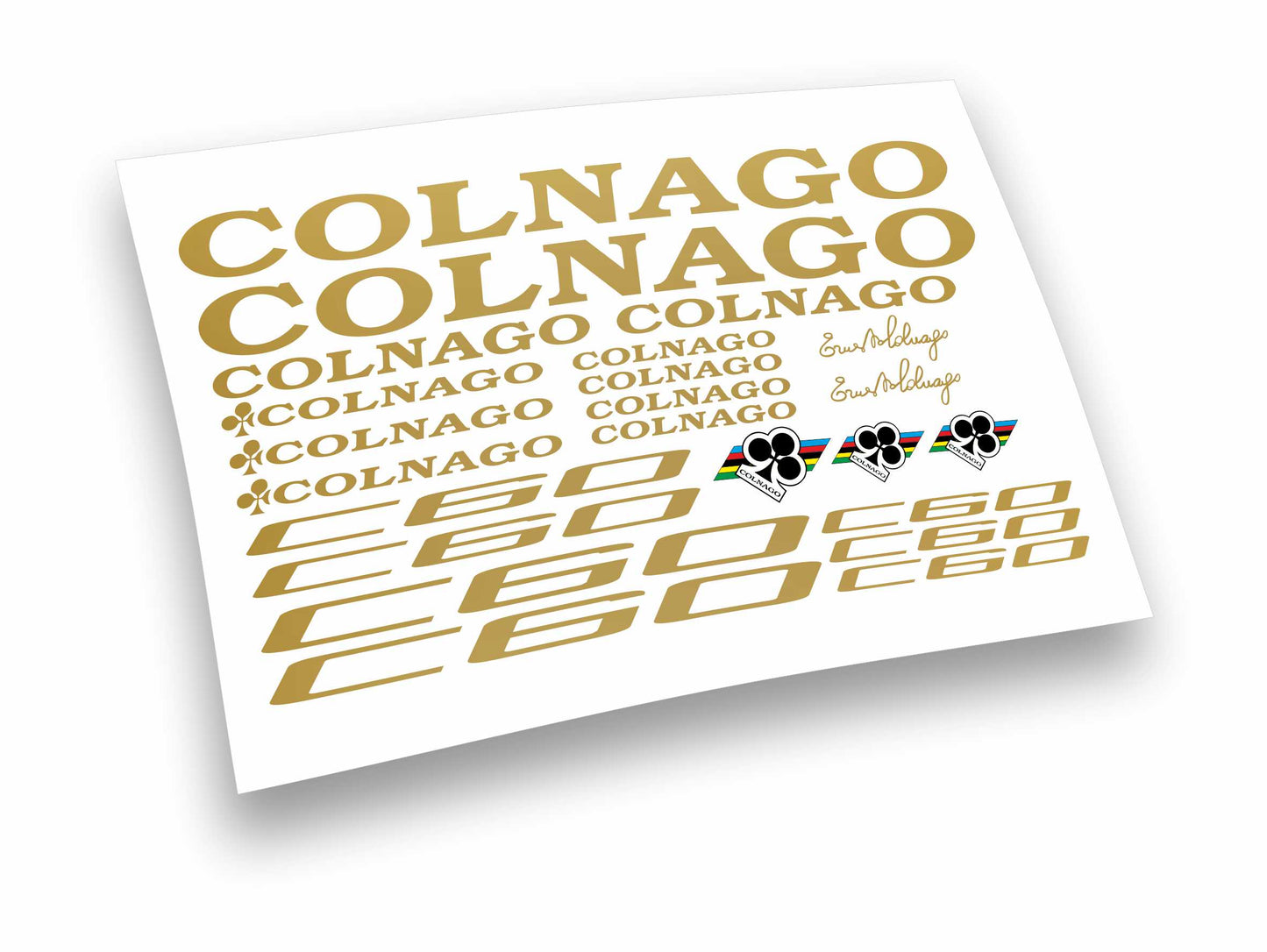 Colnago C60 kit adesivi completo 23 pezzi per bici da corsa