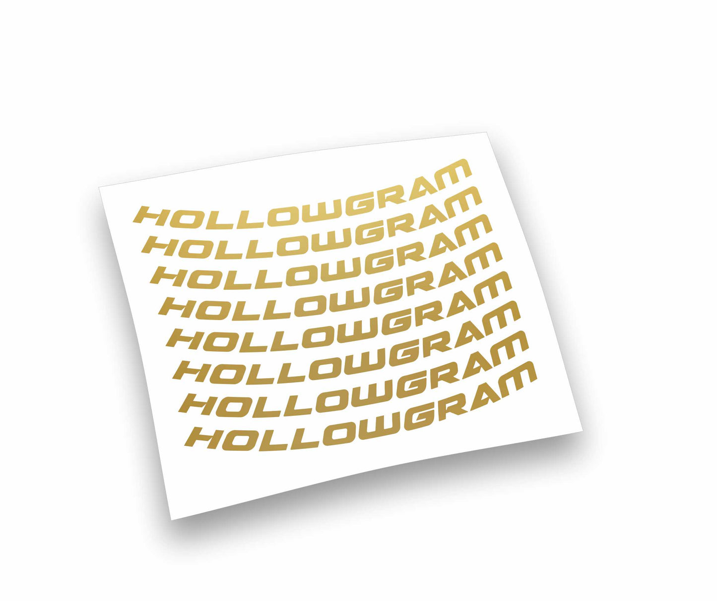 Hollowgram adesivi ruote bicicletta