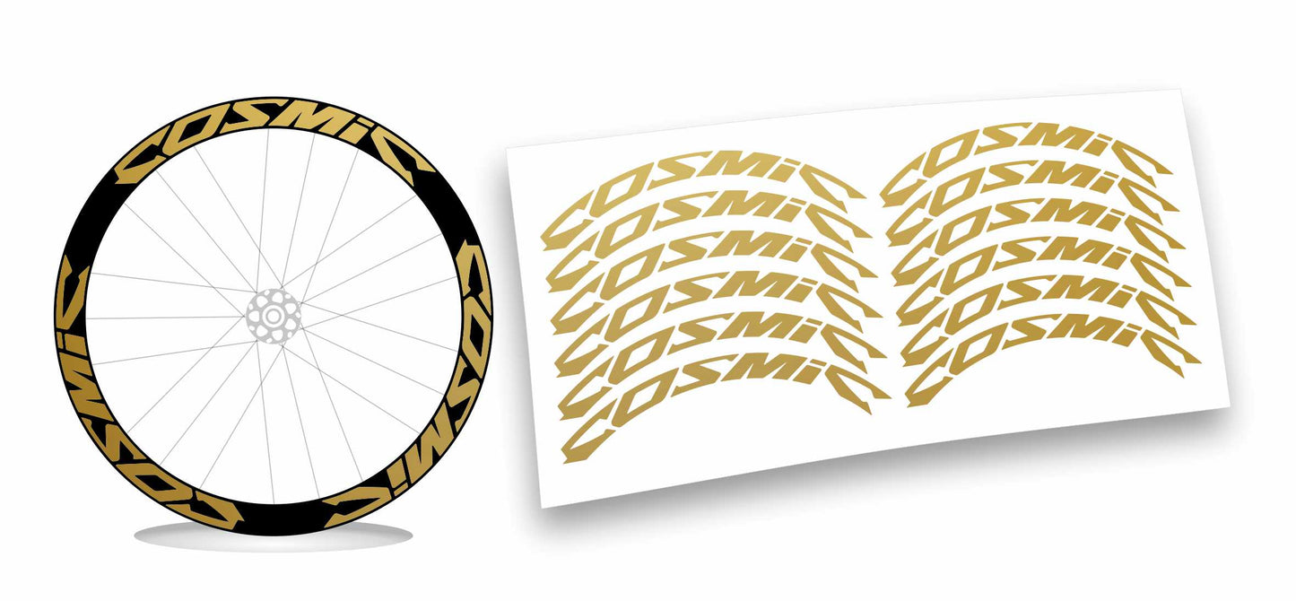 mavic COSMIC 40mm kit adesivi stickers per ruote