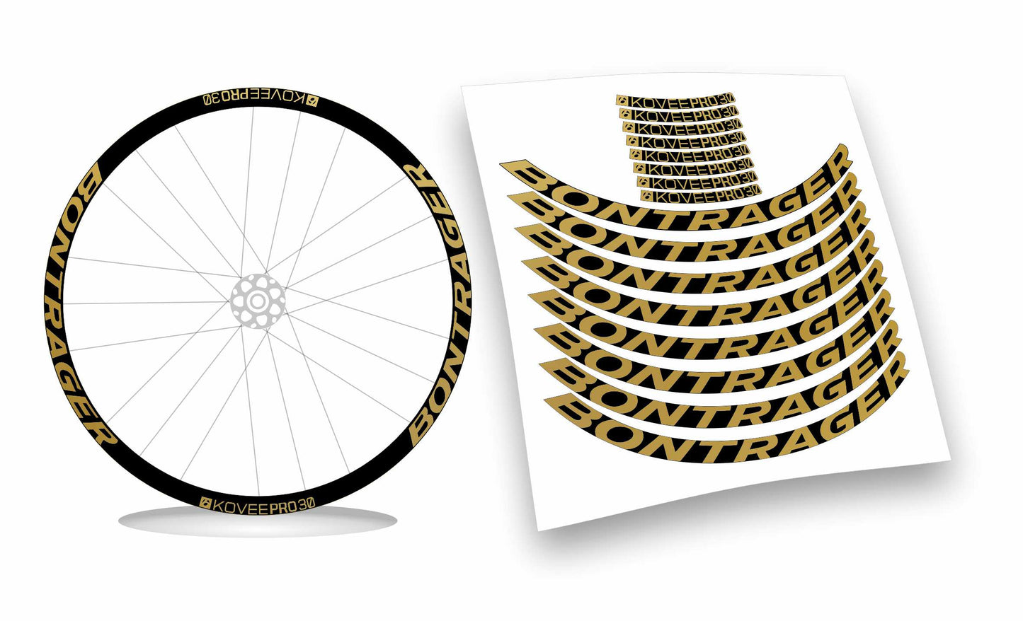 Bontrager kovee pro 30 kit adesivi