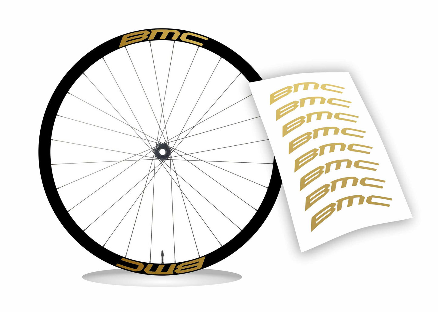 Adesivi cerchi ruote BMC