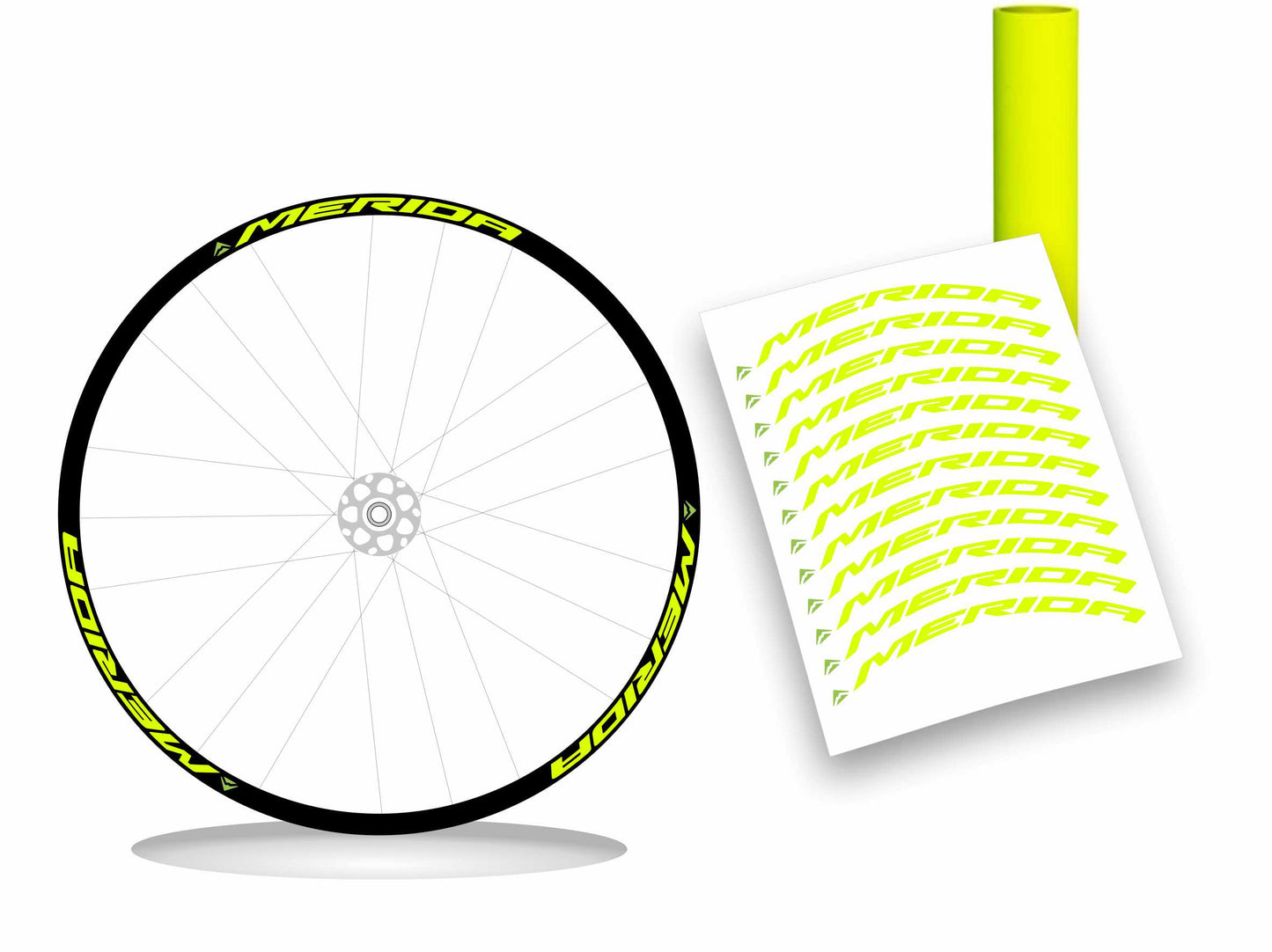 merida adesivi stickers per ruote bici