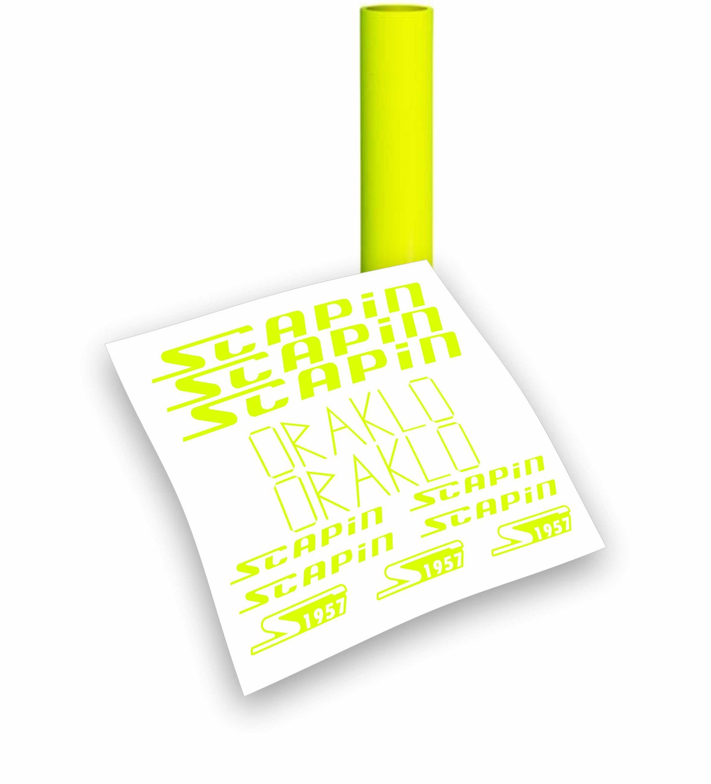 Scapin Oraklo kit adesivi per mountain bike 12 pezzi