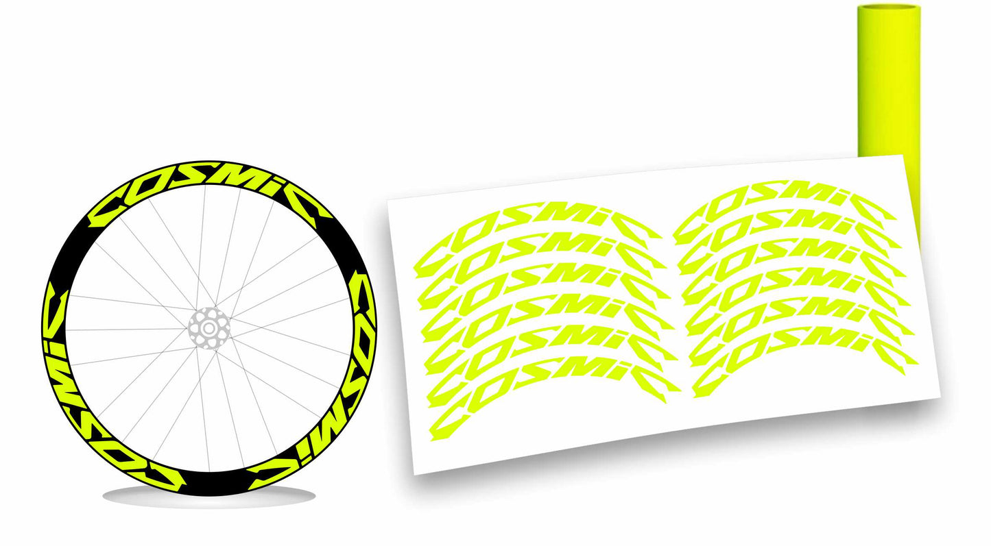 mavic COSMIC 40mm kit adesivi stickers per ruote
