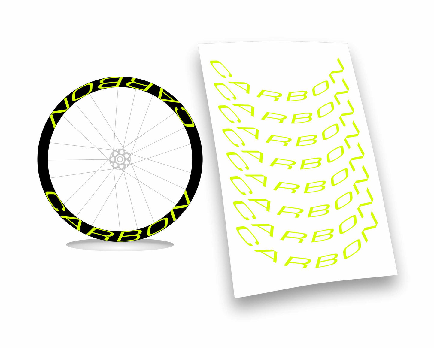 Carbon kit adesivi personalizzati