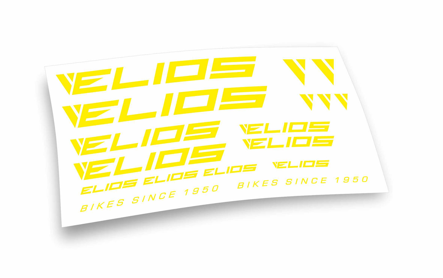 Elios adesivi bicicletta colori personalizzabili 17pezzi