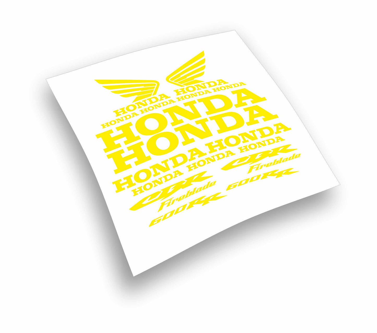 kit adesivi decals moto honda CBR fireblade 600 RR colore personalizzato