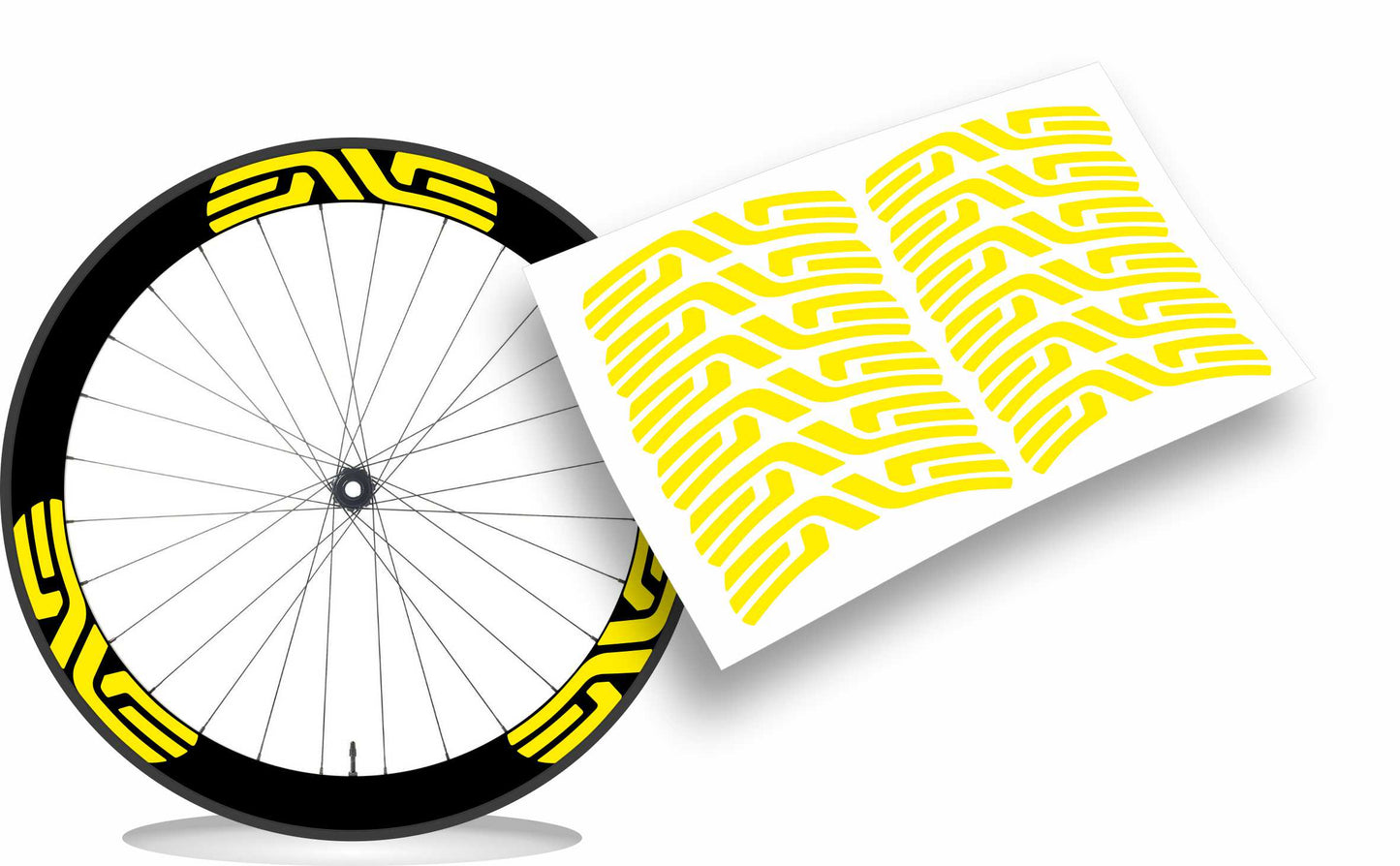 Enve kit adesivi cerchi colore personalizzato