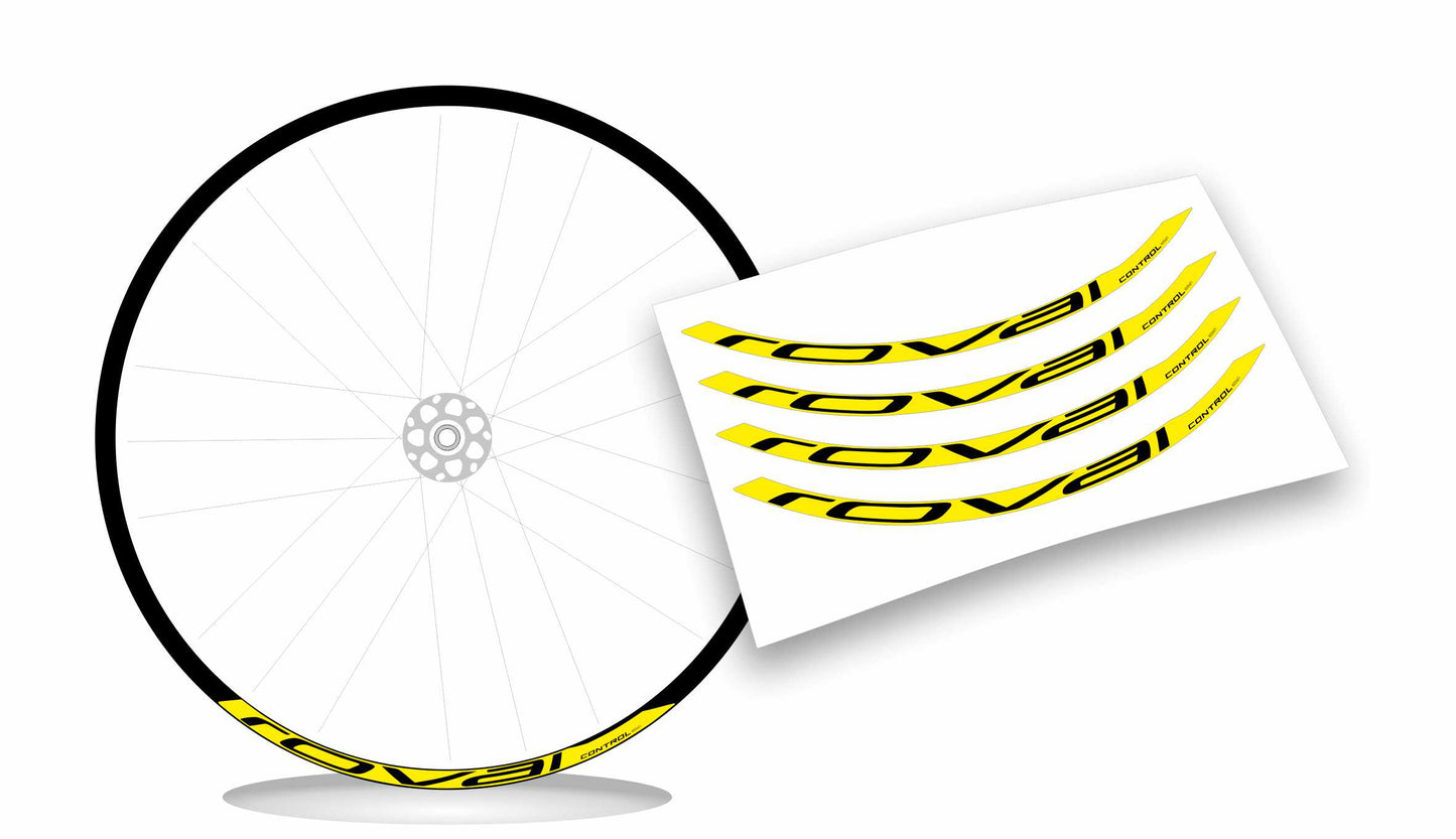 Adesivi cerchi ruote mtb roval control 622 x 21 colori a scelta anche fluo personalizzabili
