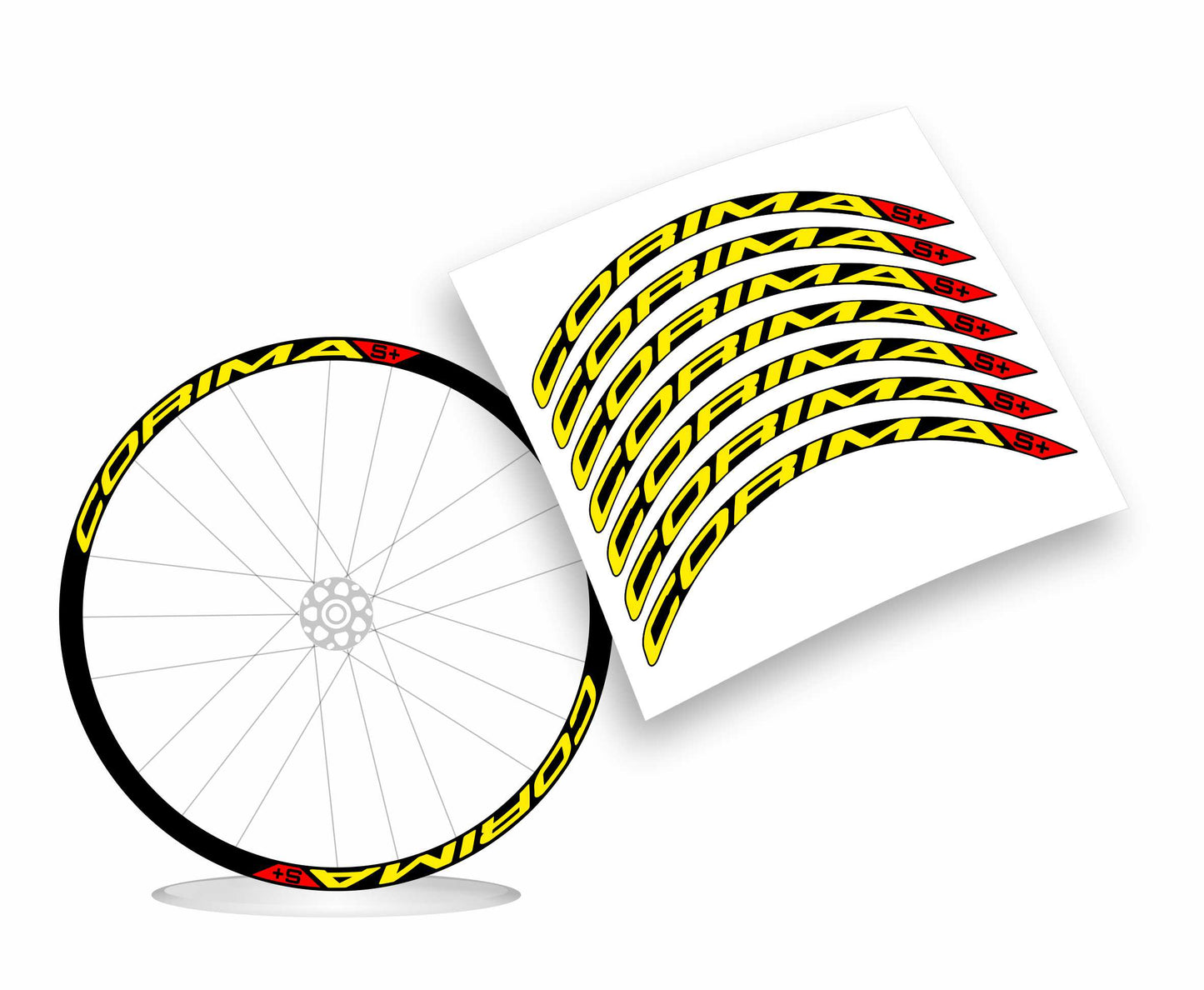 Corima S+ adesivi per ruote cerchi bici