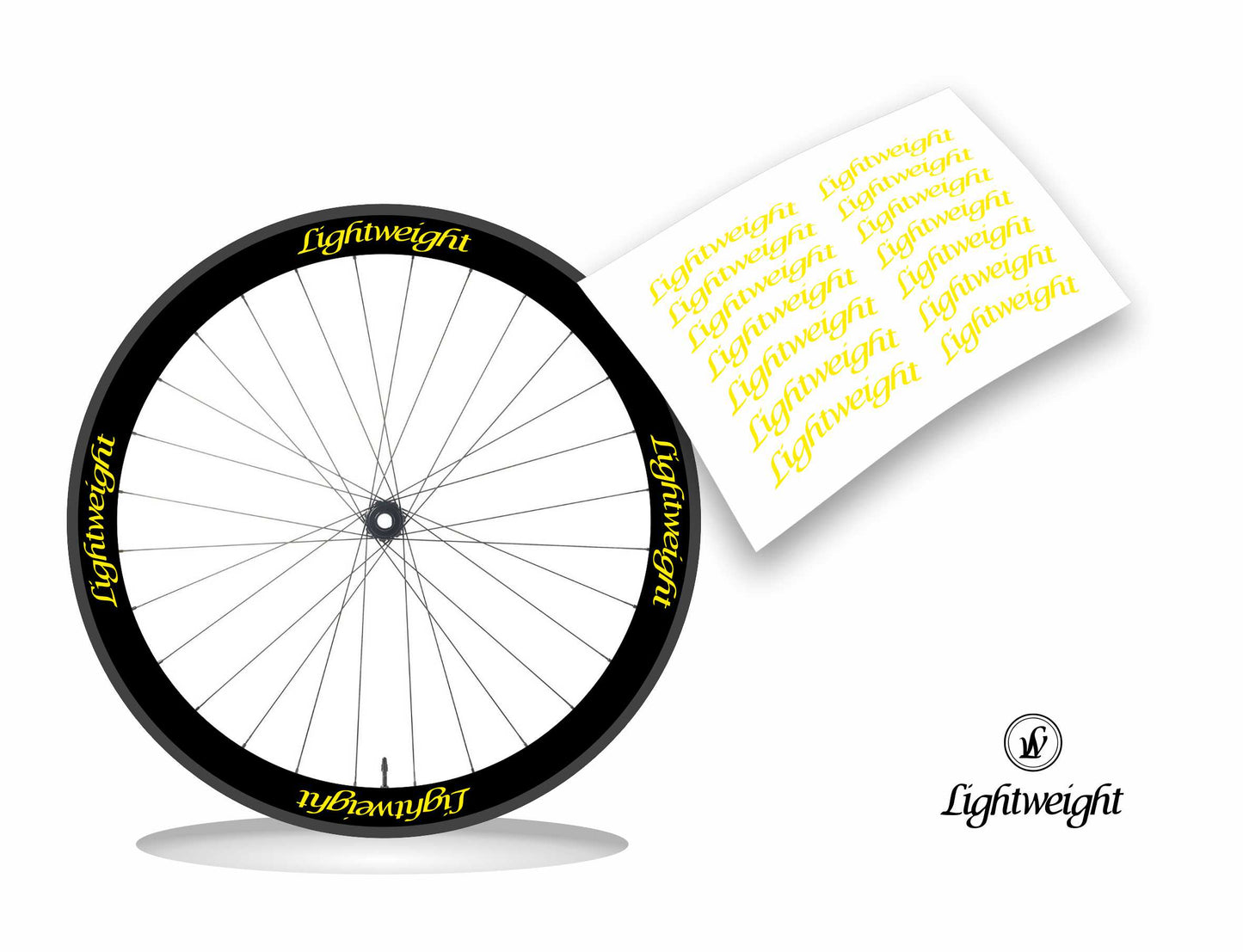 Adesivi cerchi ruote Lightweight