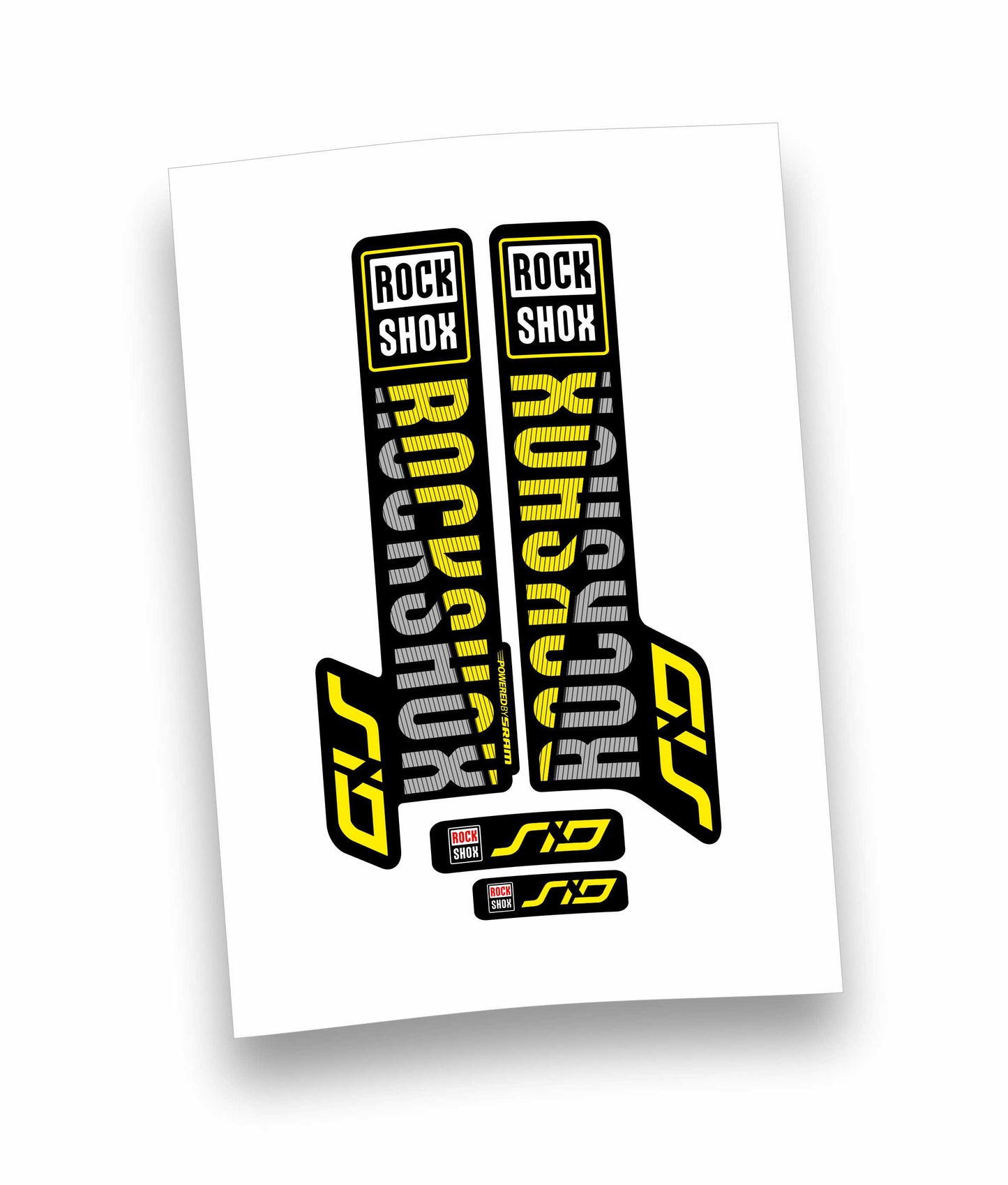 Rock shox Sid 29" - anno 2018/2019 - adesivi personalizzati per forcella