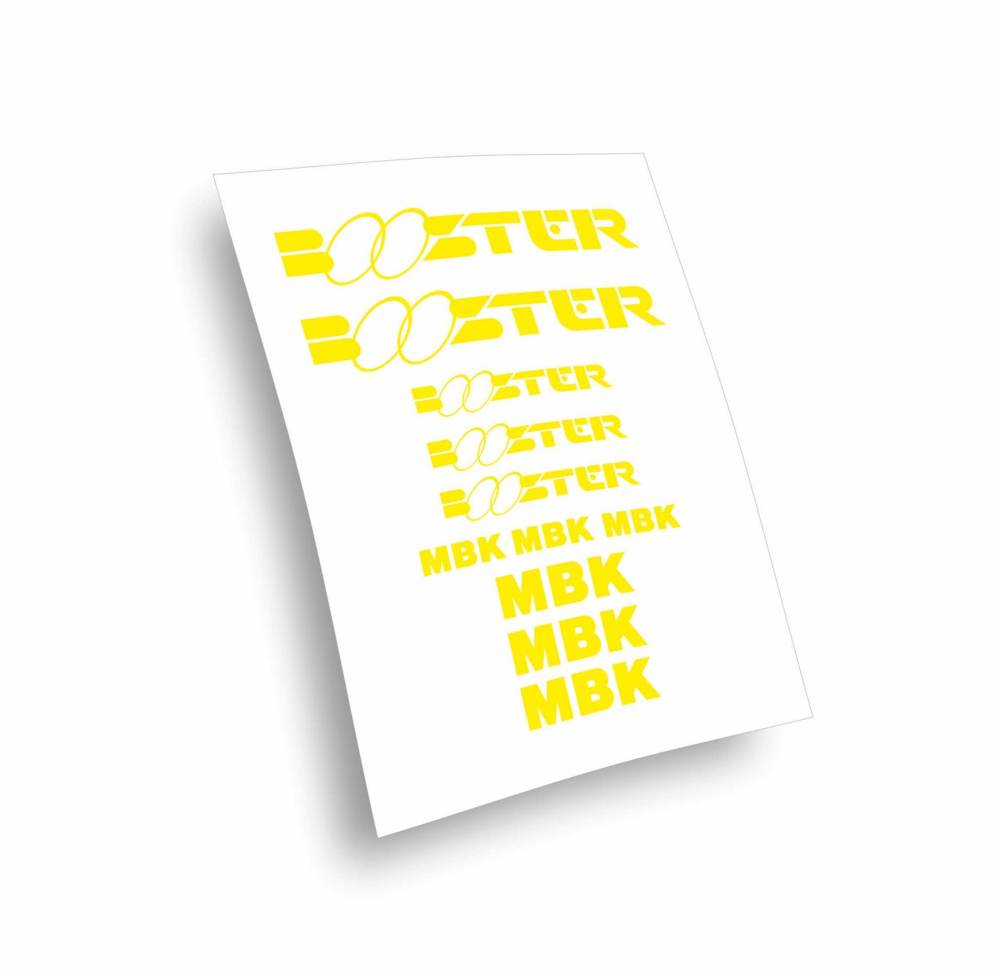 Booster mbk adesivi stickers