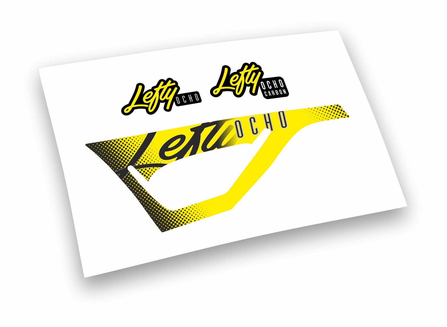 Lefty Ocho kit completo adesivi per forcella e parastelo