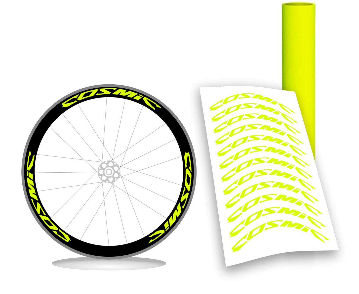 mavic COSMIC altezza 2,2 cm kit adesivi stickers per ruote