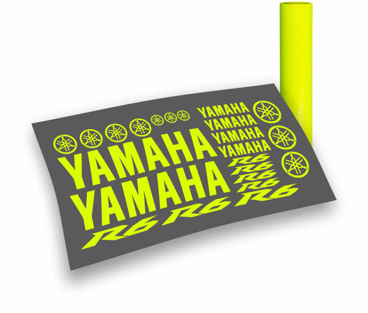 yamaha r6 Kit adesivi/stickers/decalcomanie moto