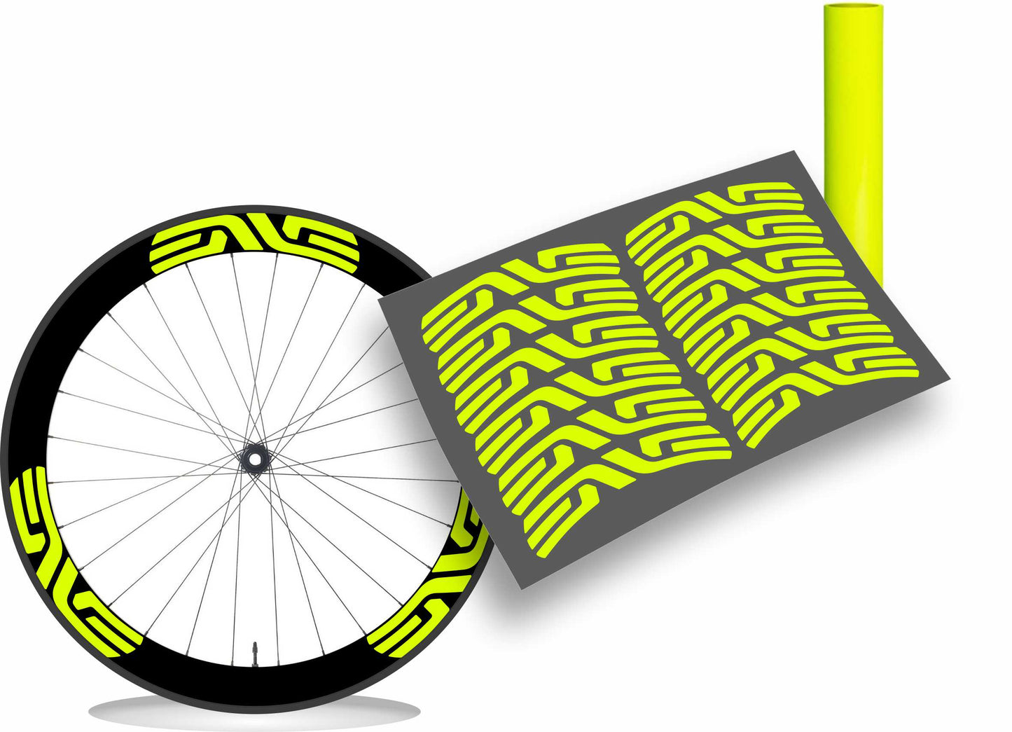 Enve kit adesivi cerchi colore personalizzato