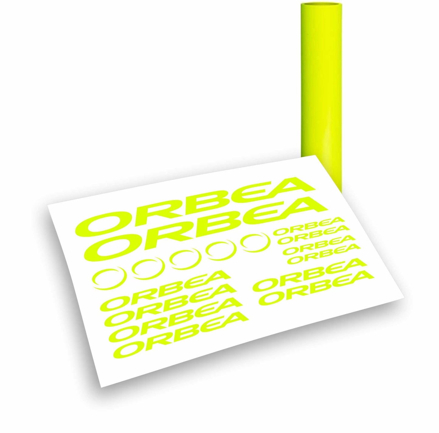Kit adesivi bici telaio ORBEA bdc mtb colori a scelta 17PEZZI