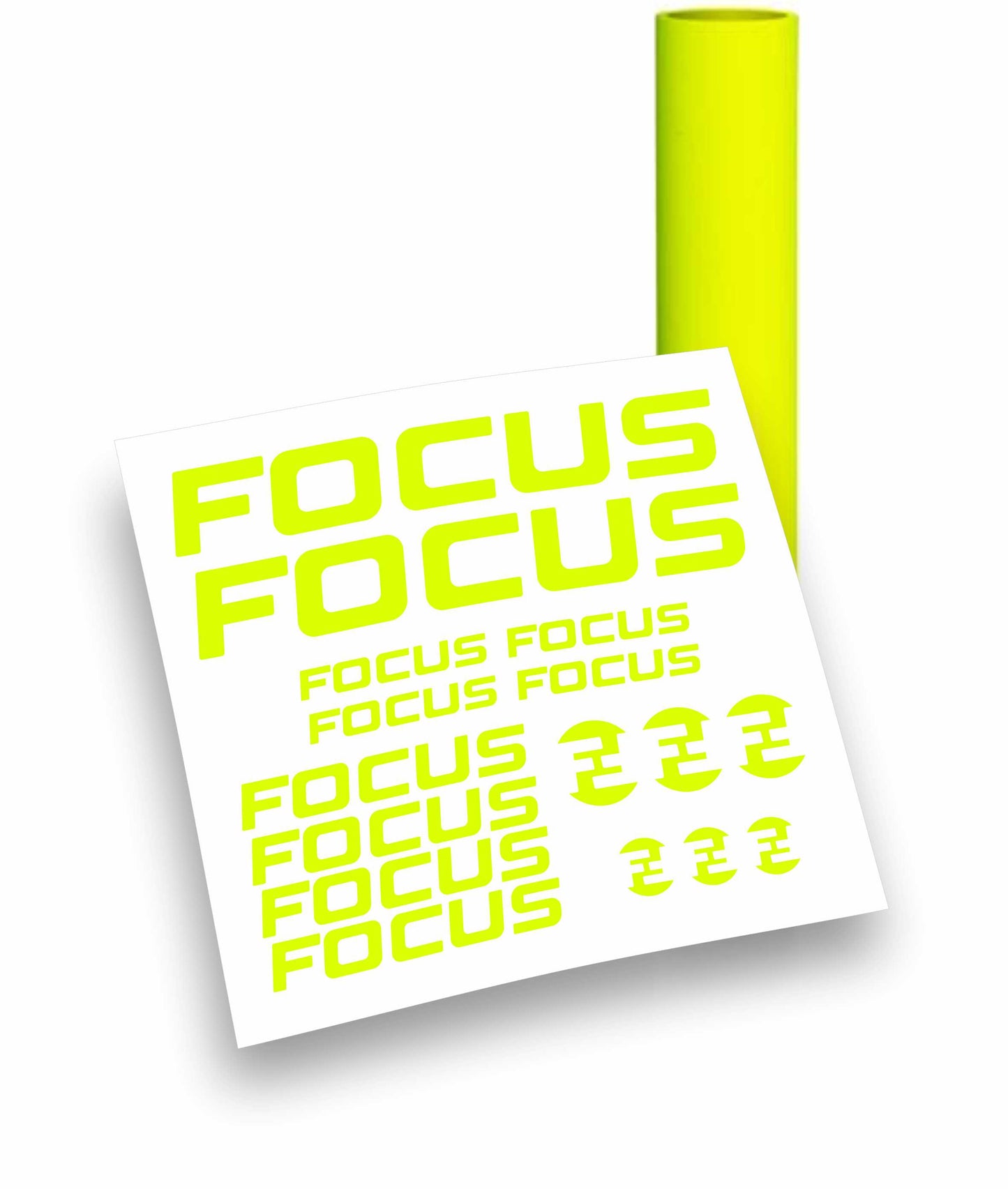 Focus kit adesivi per mountain bike e bici da corsa completo 16 pezzi