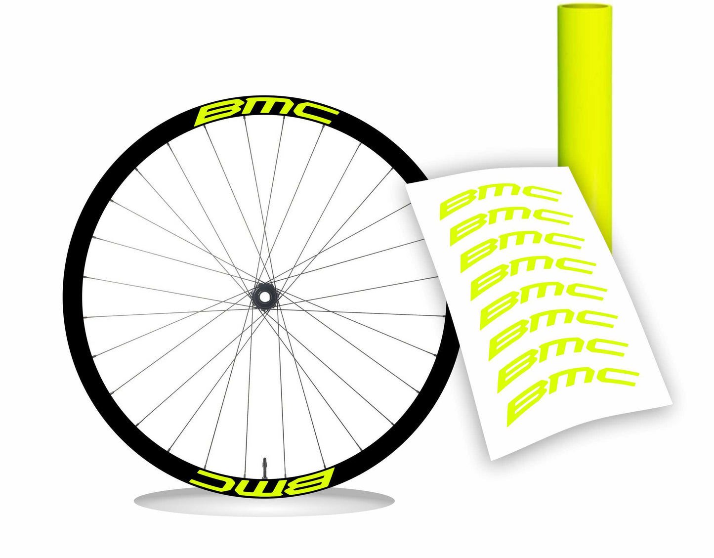 Adesivi cerchi ruote BMC
