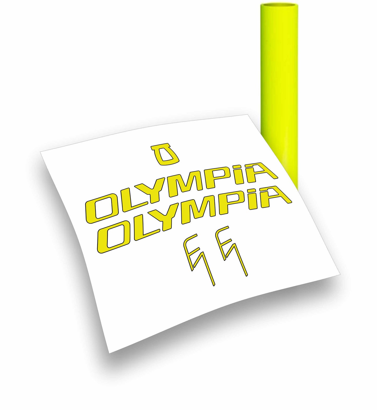 Olympia F1 kit adesivi telaio mtb colori personalizzabili 2022