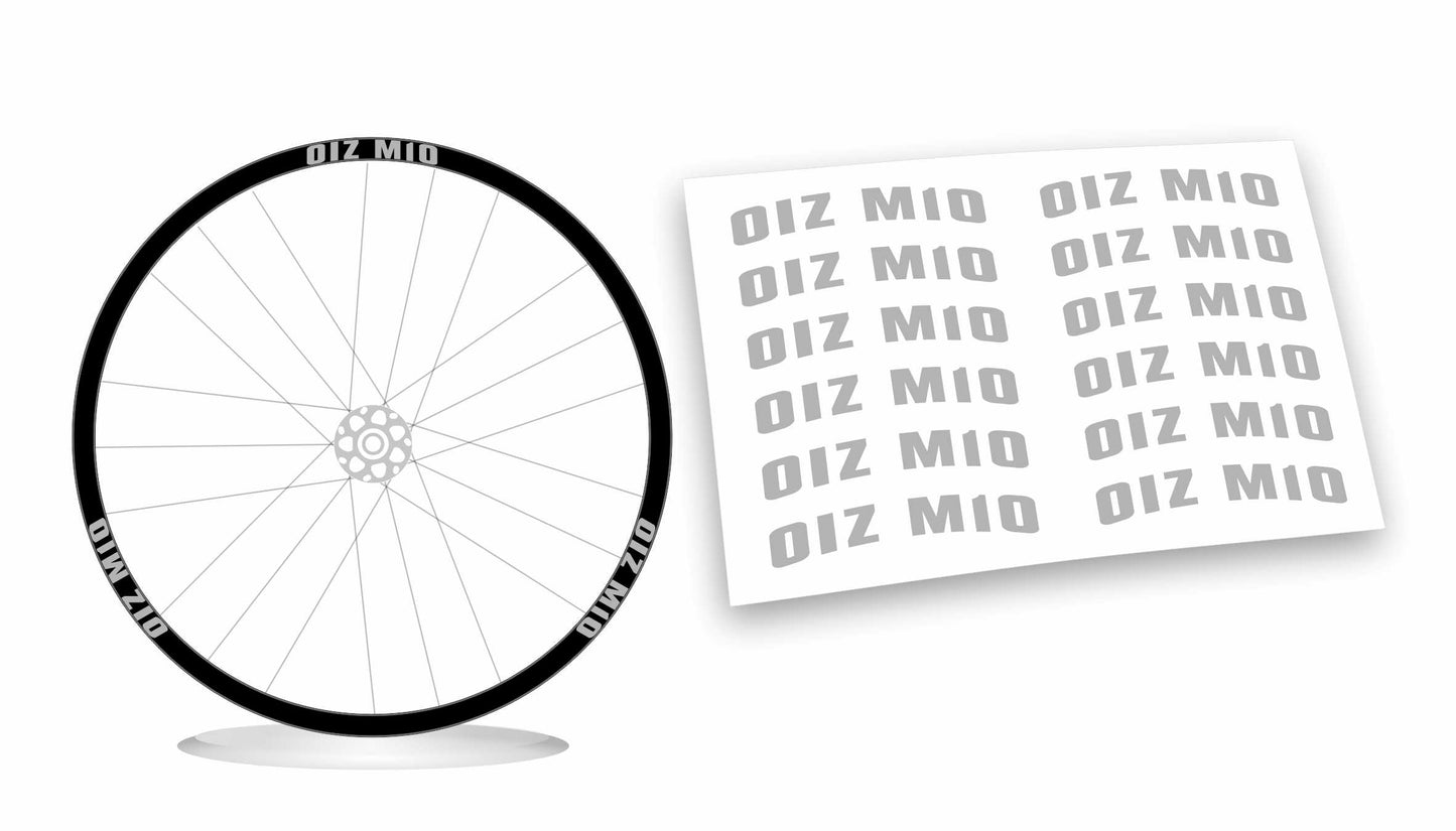 Oiz m10 Orbea adesivi ruote colore personalizzato